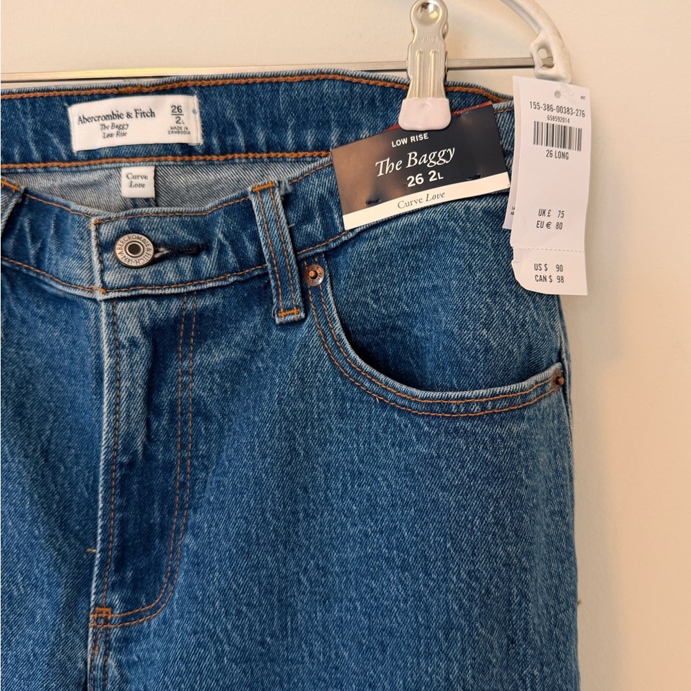 Abercrombie & Fitch Classic Blue Denim Jeans